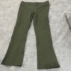 Women’s Green Flared Pants